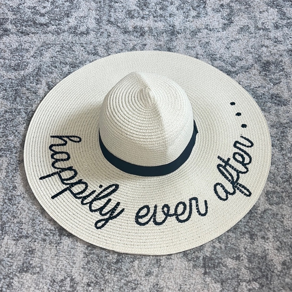 “Happily Ever After…” Floppy Sun Hat